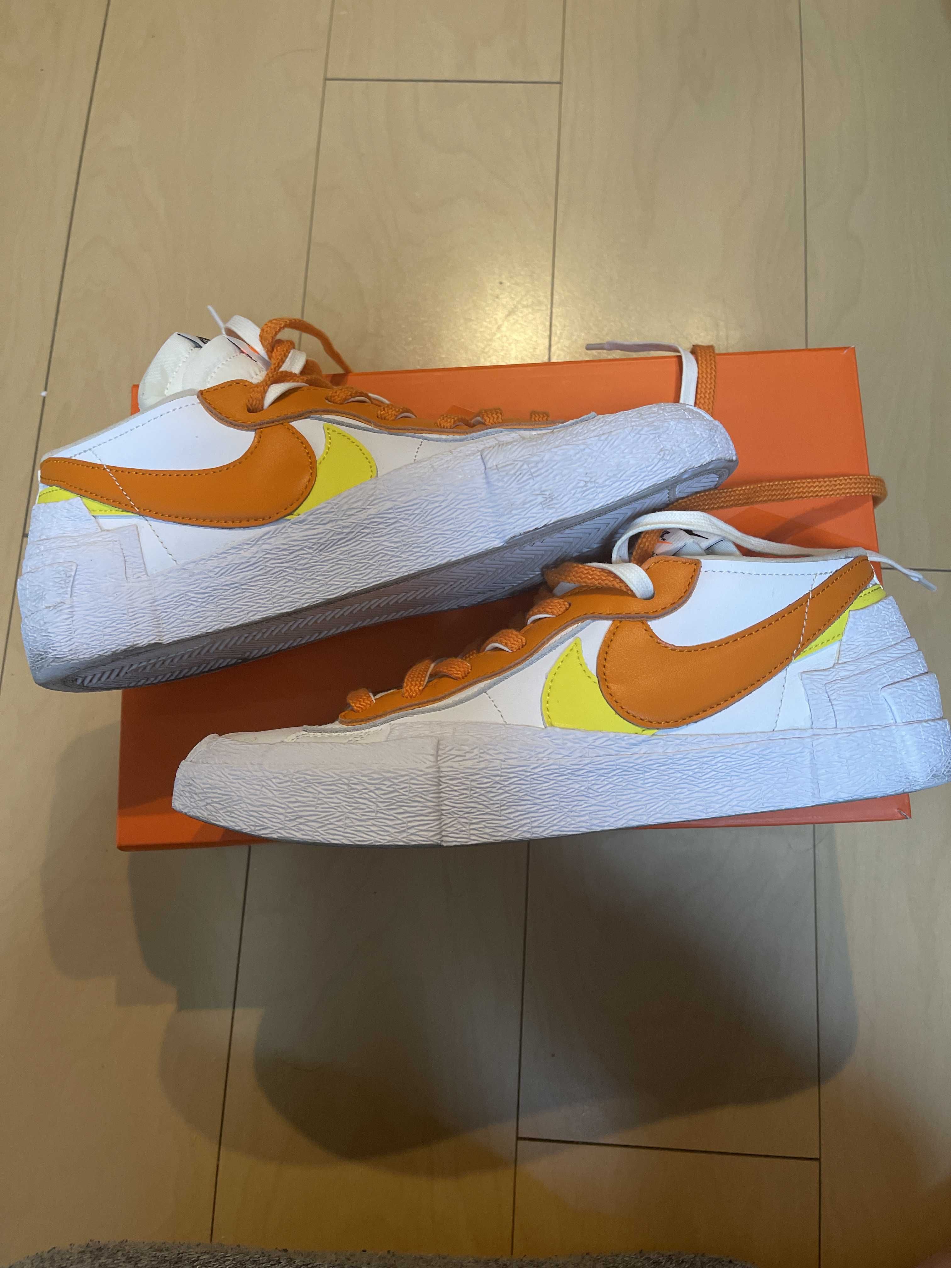SACAI × NIKE BLAZER LOW "MAGMA ORANGE"