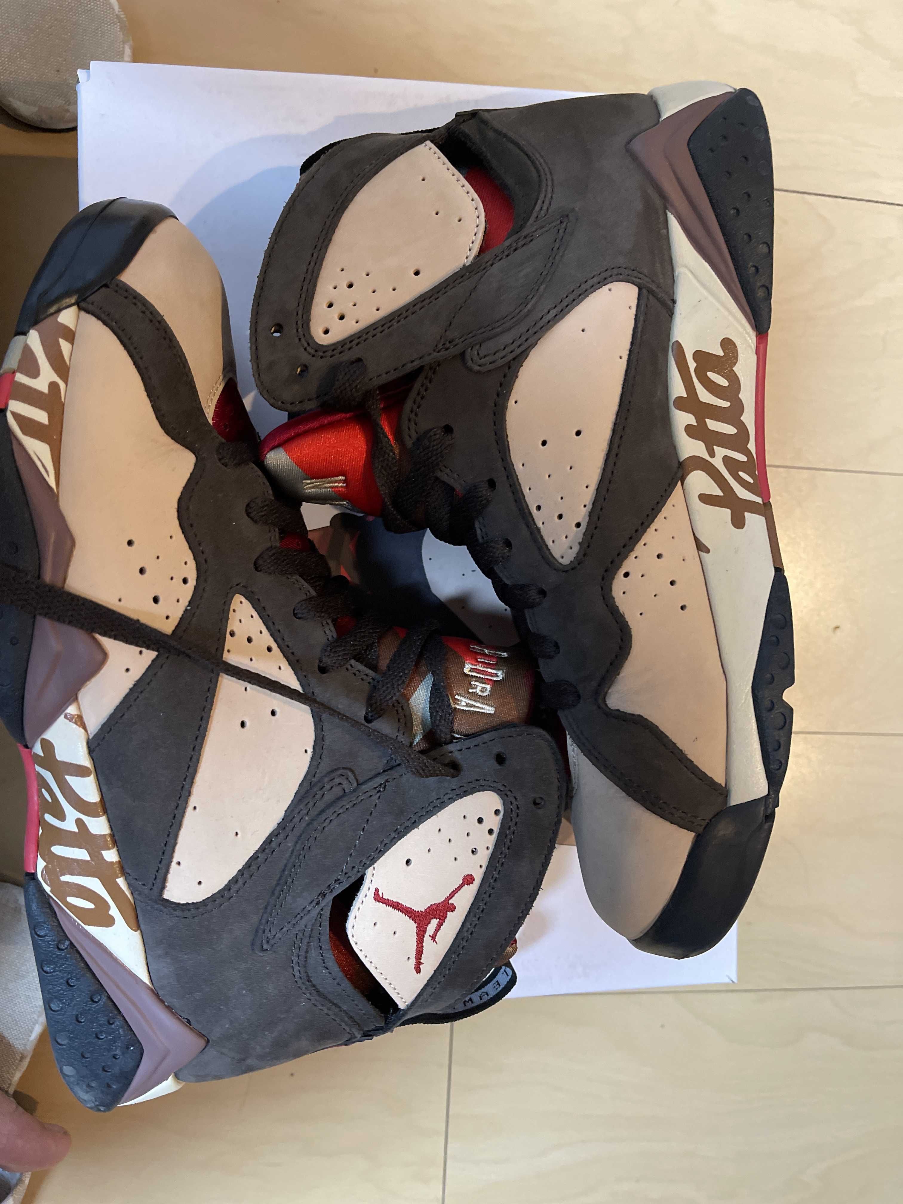Patta × Nike Air Jordan 7 OG "Brown"