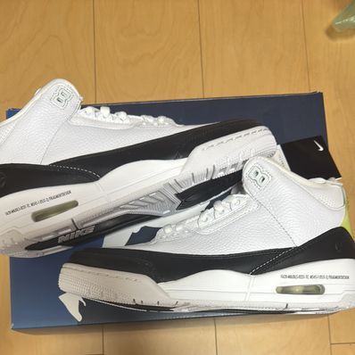 Fragment × Nike Air Jordan 3 "White/Black"