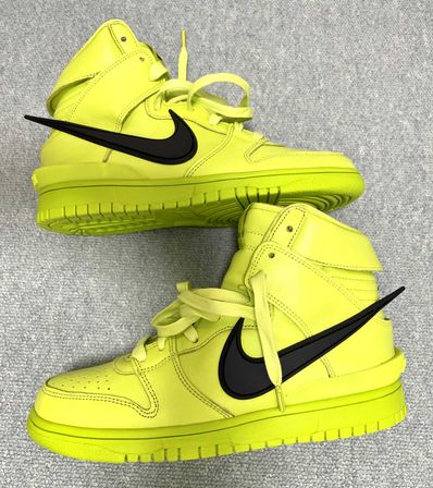 AMBUSH × NIKE DUNK HIGH "FLASH LIME"