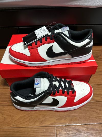 NBA × Nike Dunk Low EMB 75th Anniversary "Chicago Bulls"