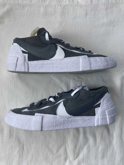 Sacai × Nike Blazer Low "Iron Grey"