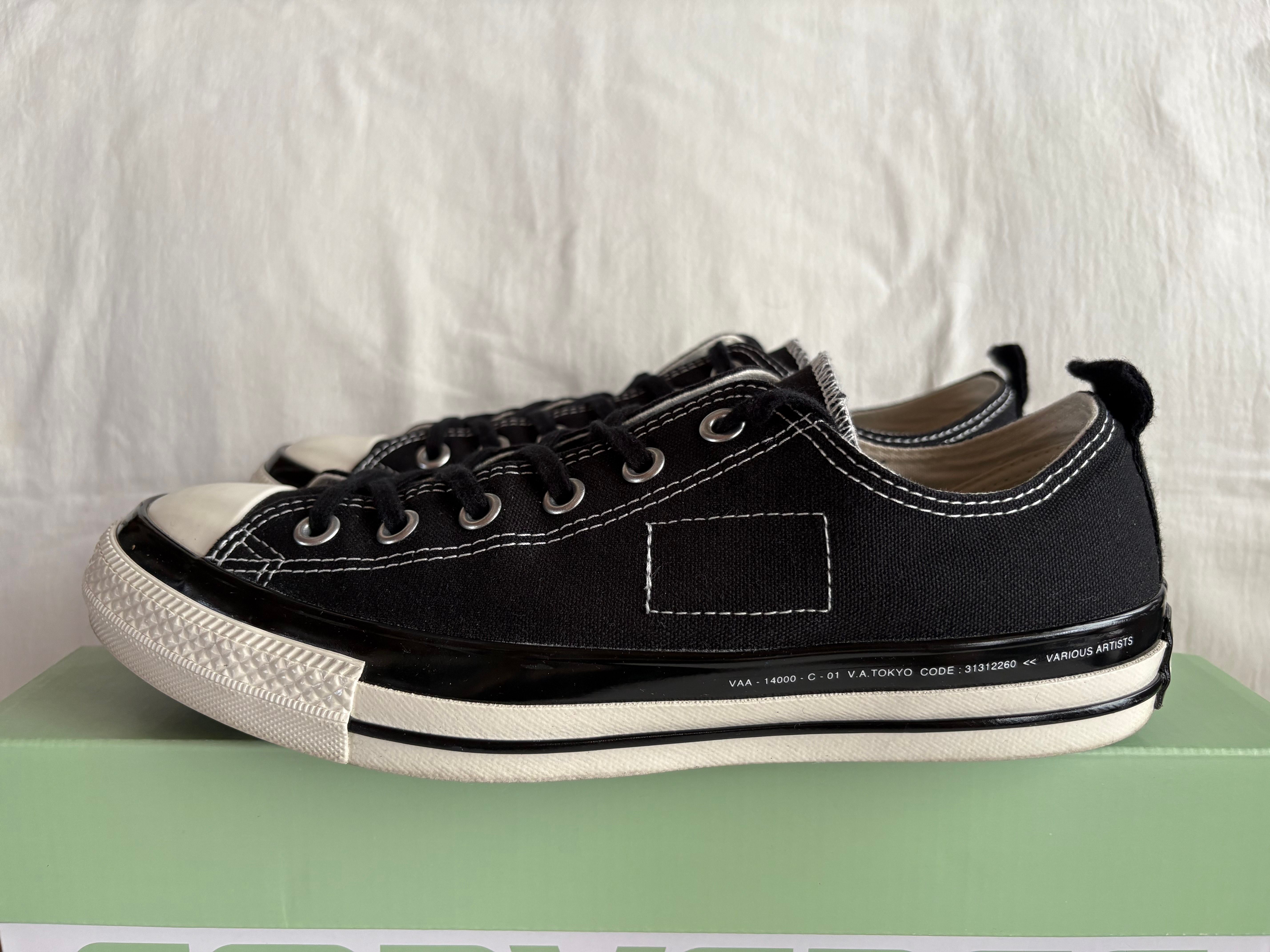 FRAGMENT × VA × Converse All Star OX "Black"