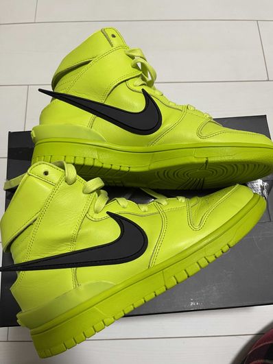 AMBUSH × NIKE DUNK HIGH "FLASH LIME"