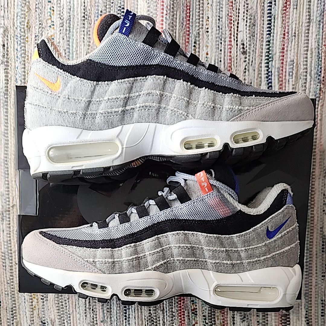 Loopwheeler × Nike Air Max 95 "Wolf Grey"