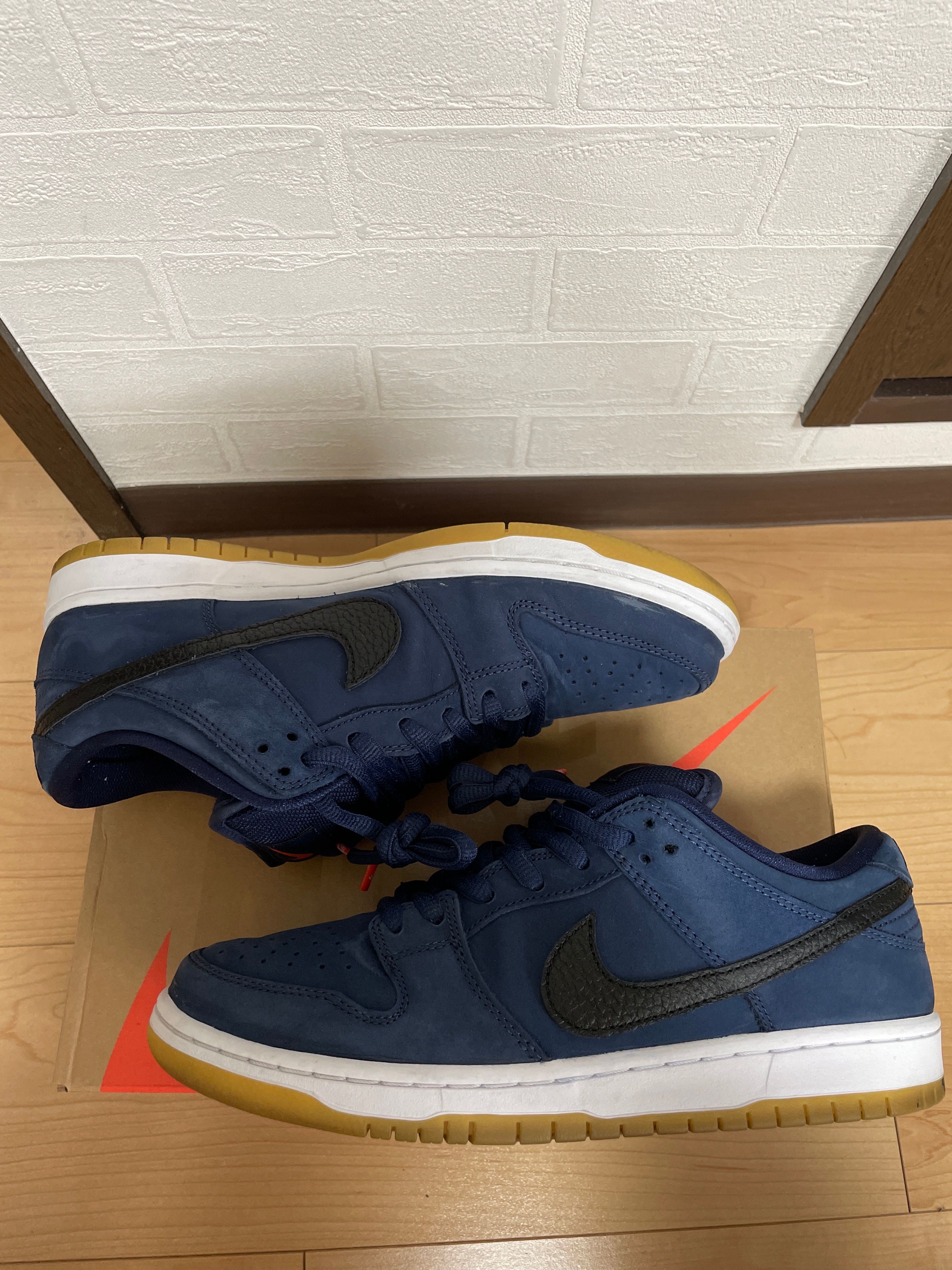 Nike SB Dunk Low Orange Label "Obsidian/Black-Light Gum Brown"