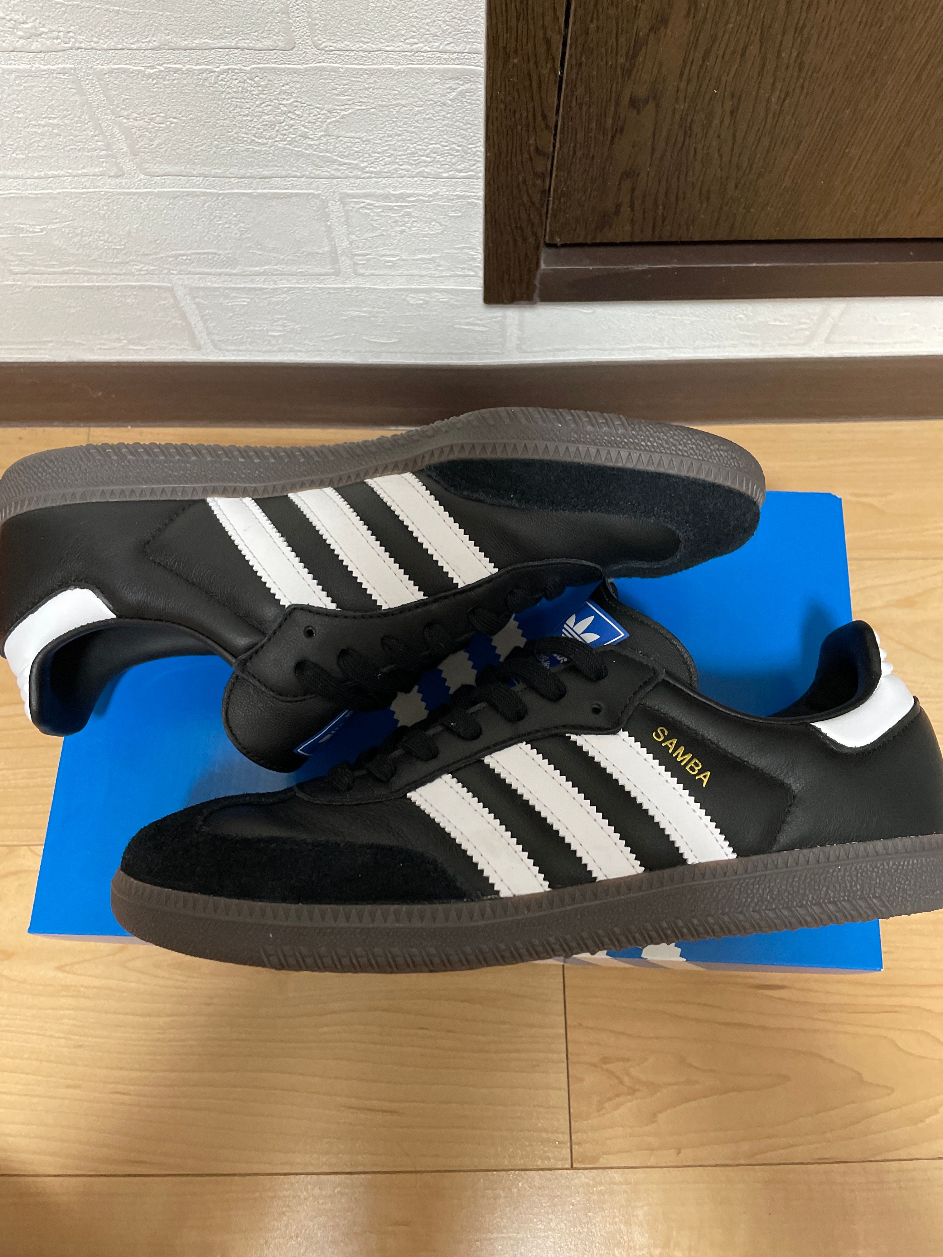 adidas Samba OG "Core Black/Cloud White/Gum"