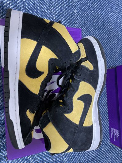 NIKE SB DUNK HIGH "MAIZE AND BLACK"