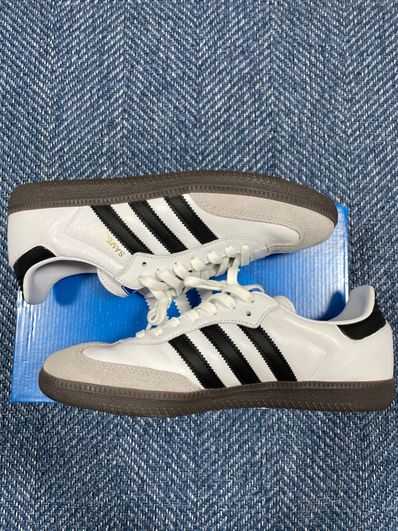adidas Samba OG "Cloud White/Core Black/Clear Granite"
