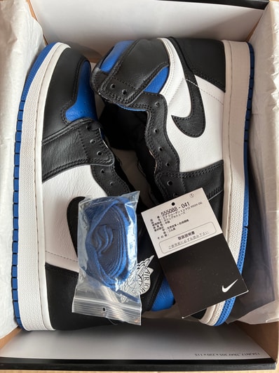 Nike Air Jordan 1 Retro High OG "Royal Toe"(2020)