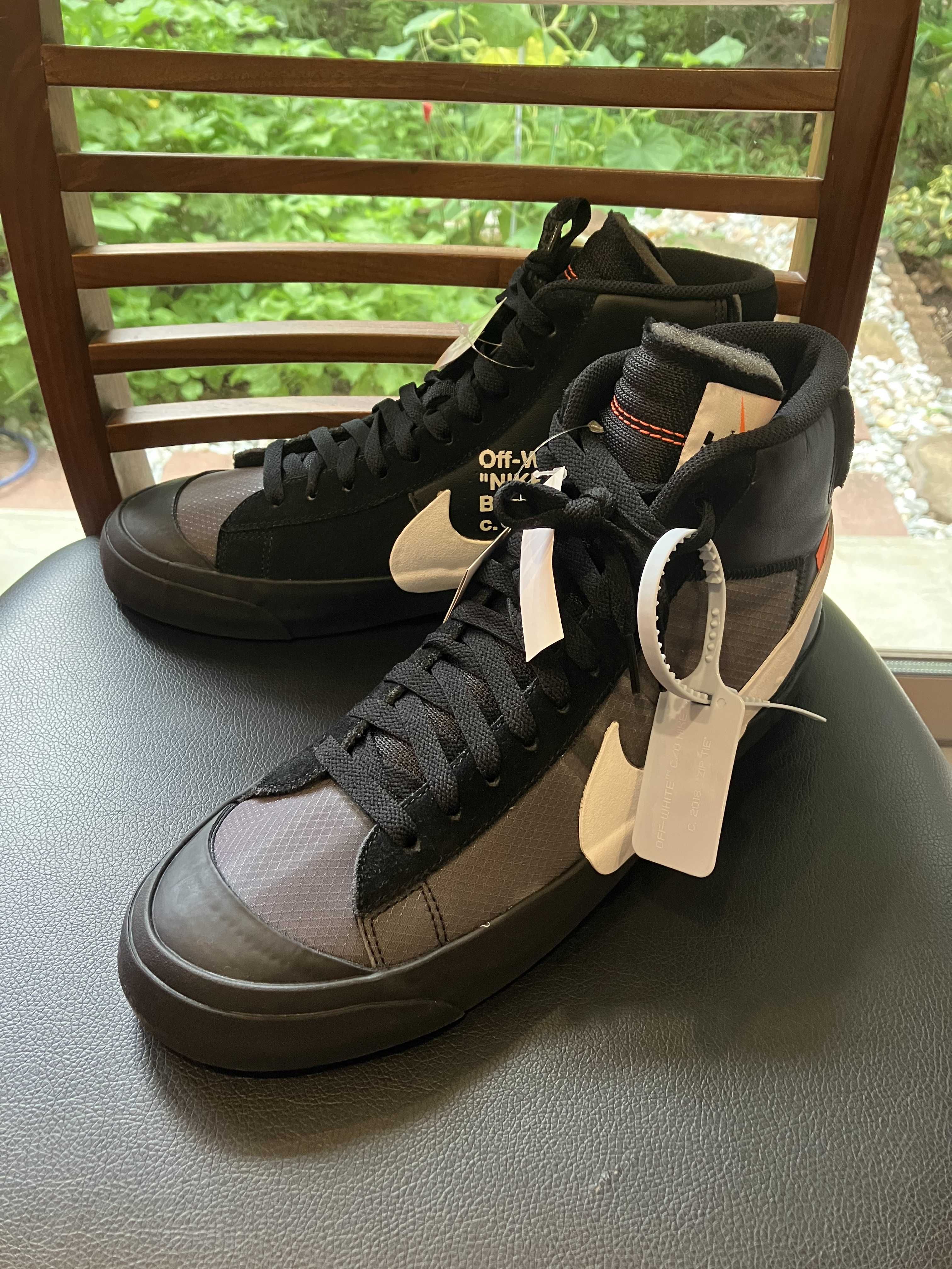 Off-White × Nike Blazer Studio Mid "Grim Reaper"
