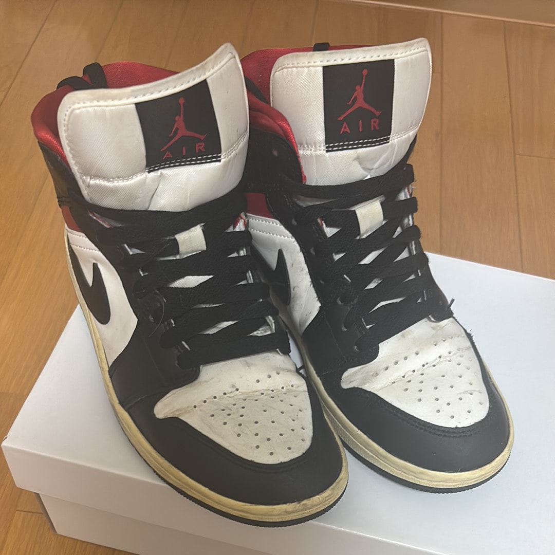 Nike Women's Air Jordan 1 Mid "Black/Gym Red"