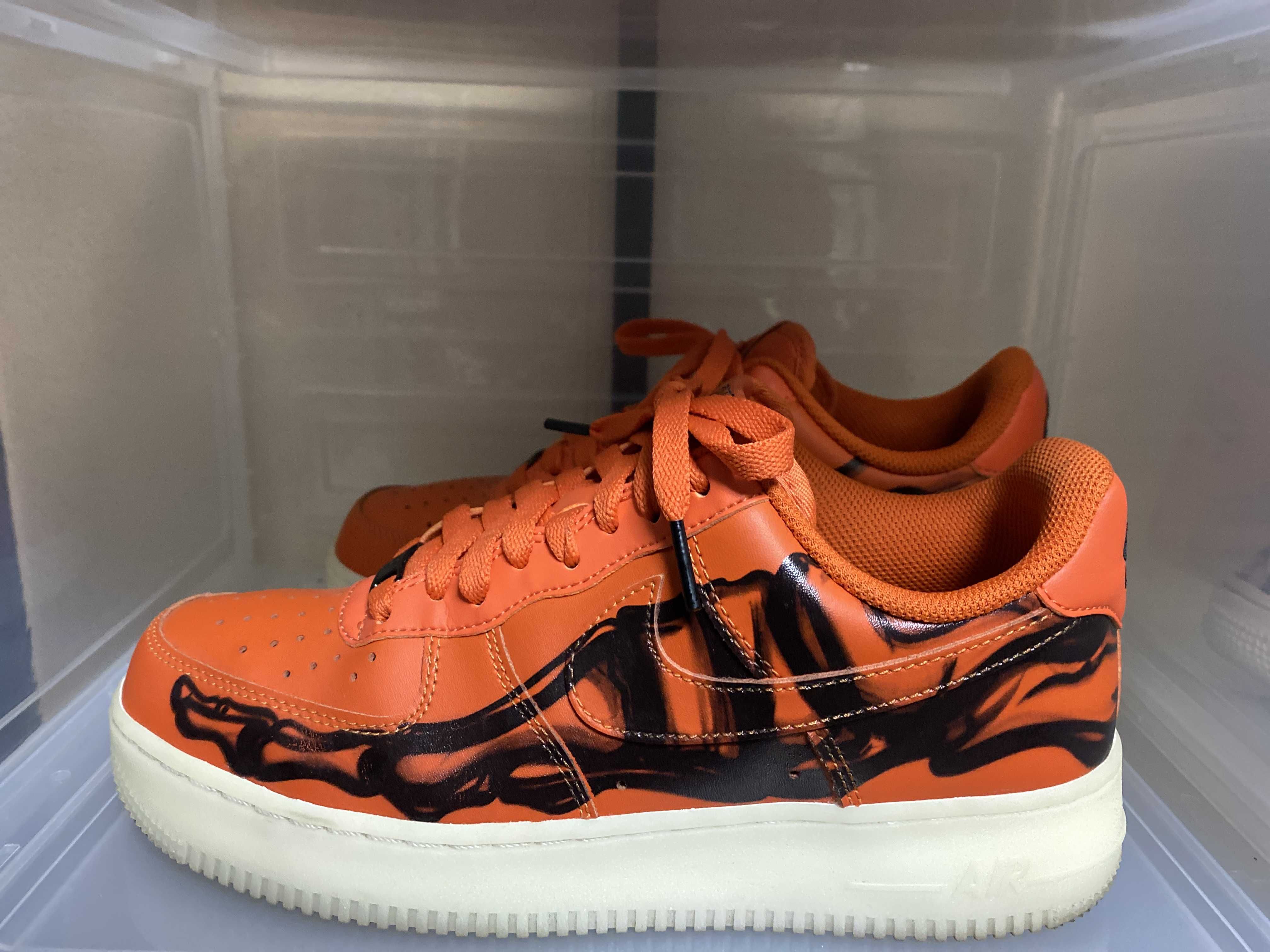 Nike Air Force 1 Low "Orange Skelton"