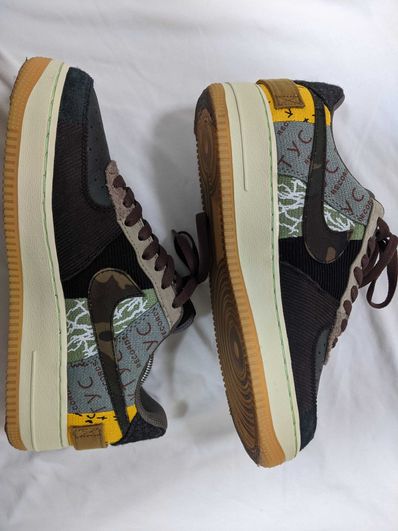 Travis Scott × Nike Air Force 1 Low Cactus Jack "Multi Color"