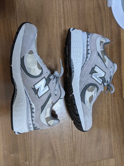 A BATHING APE × New Balance 2002R "Gray"