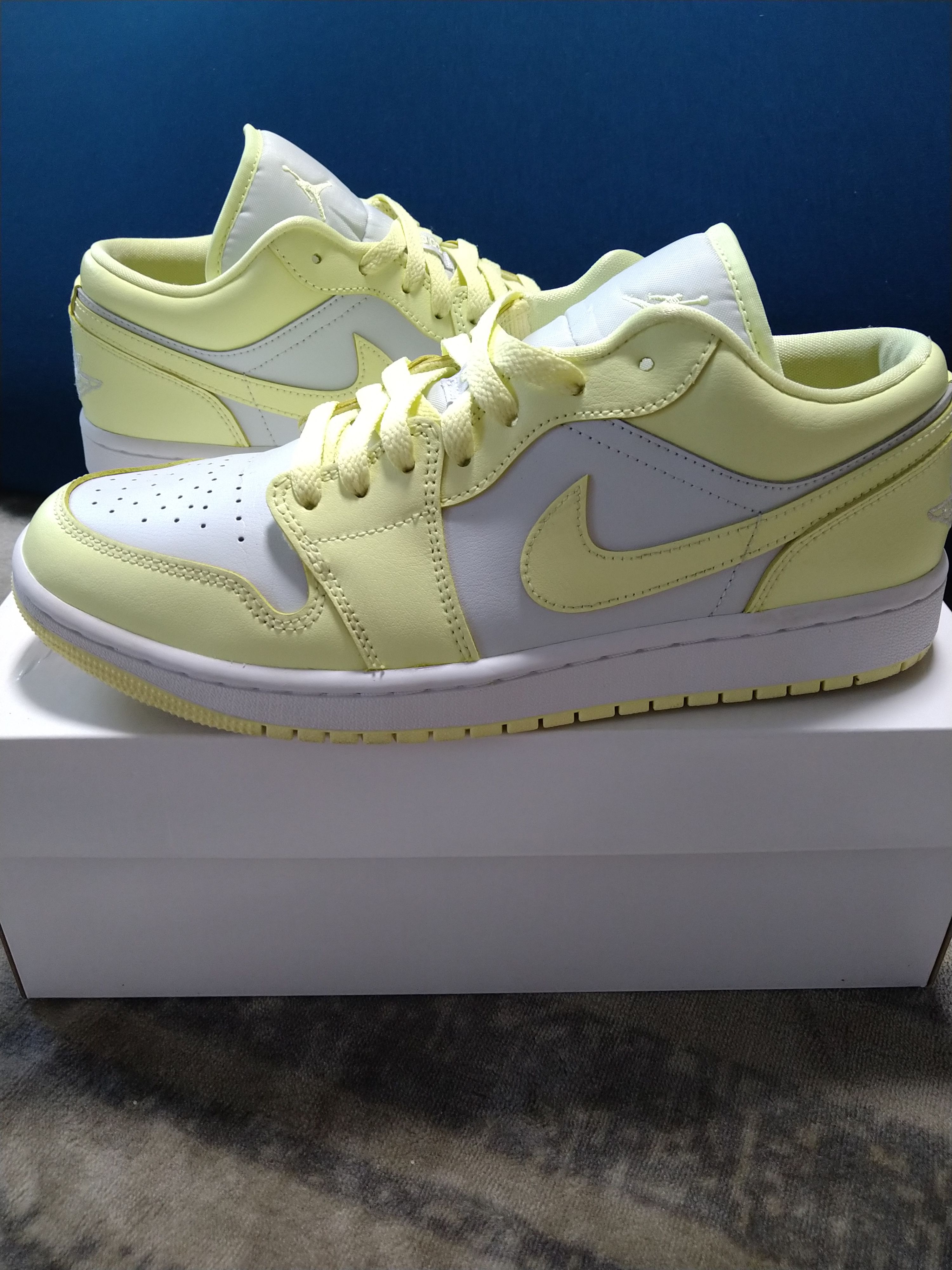 Nike Women's Air Jordan 1 Low "Lemon Twist"