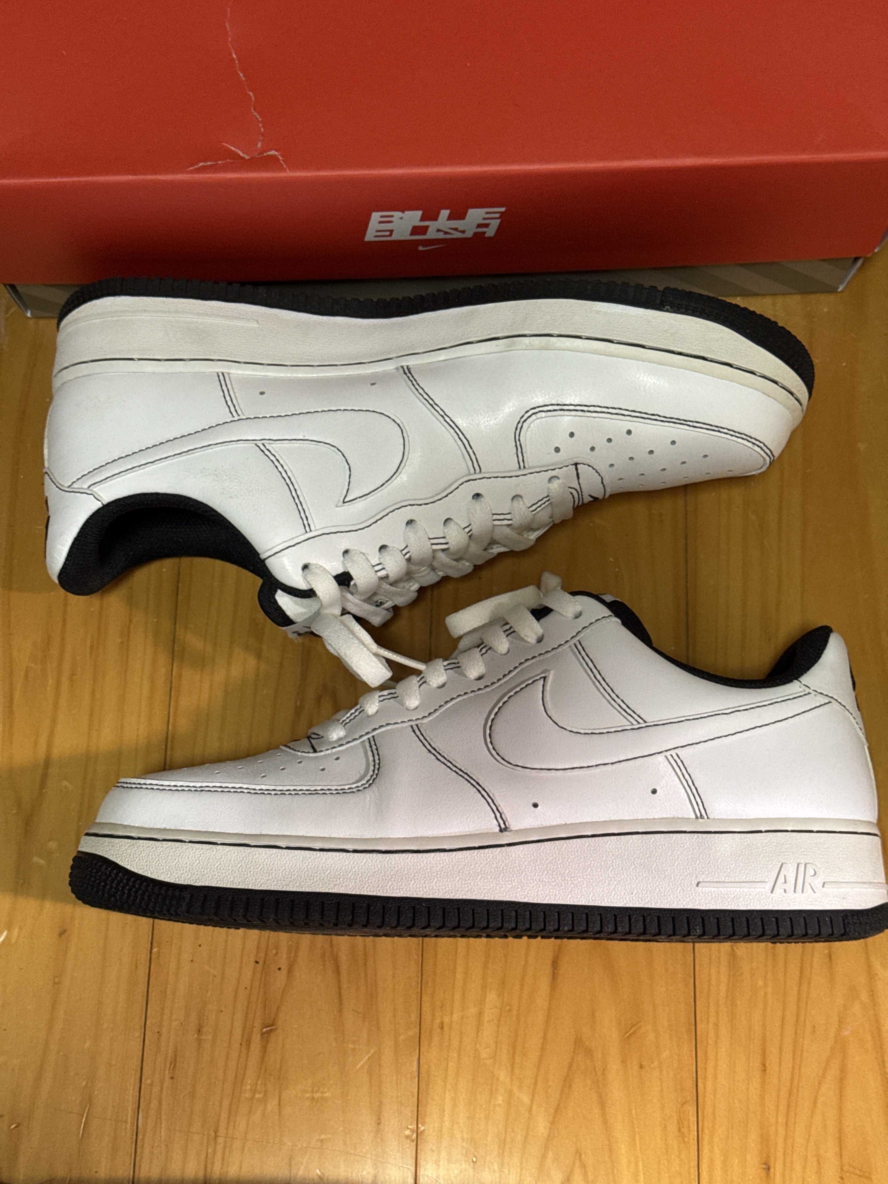 Nike Air Force 1 Low '07 "White/White-Black"