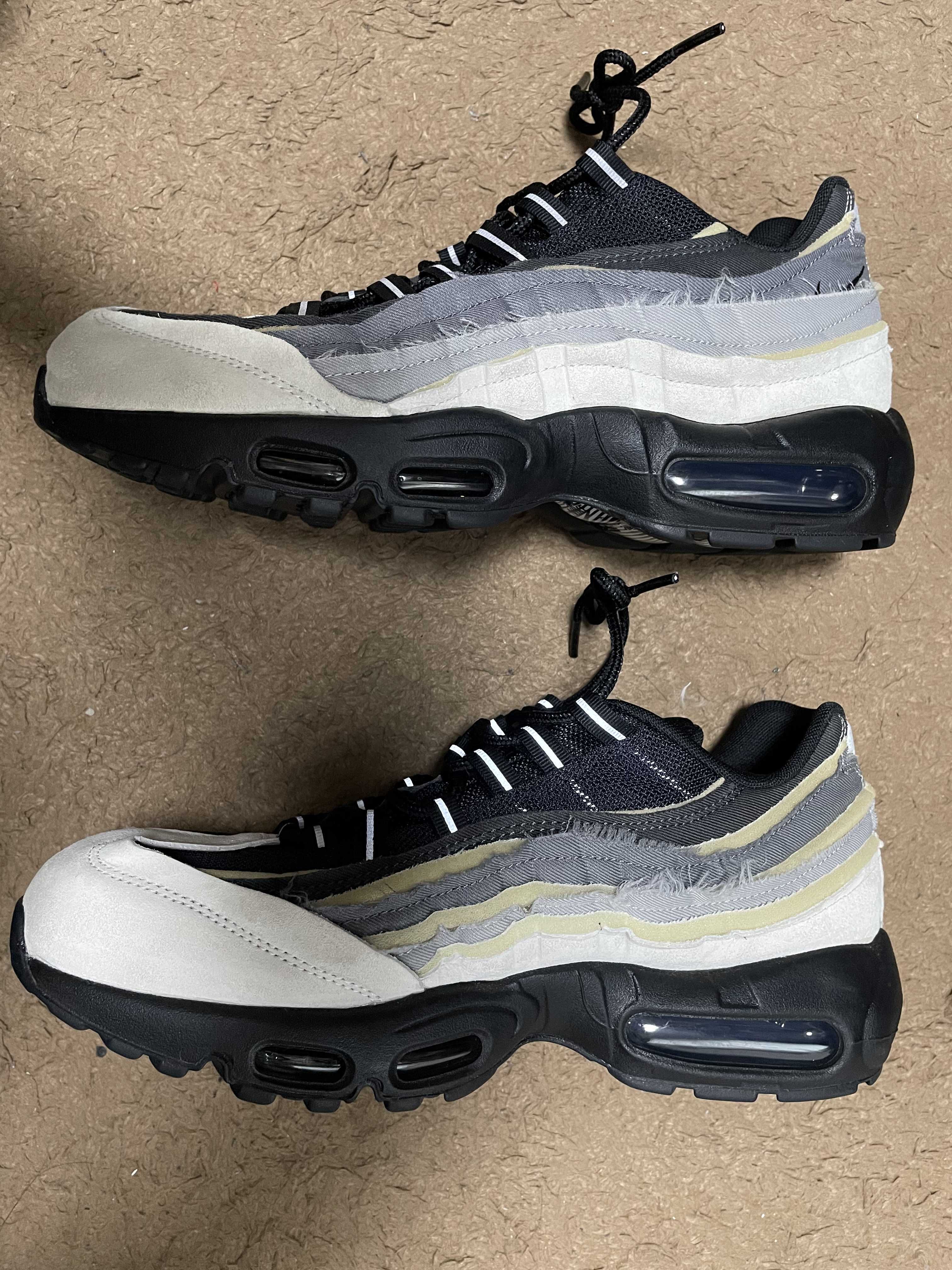COMME des GARCONS × Nike Air Max 95 "Charcoal"