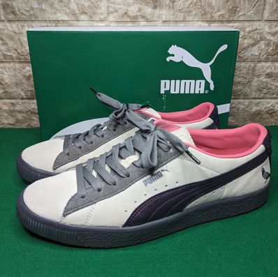 Staple × Atmos × Puma Suede "Natural Grey"