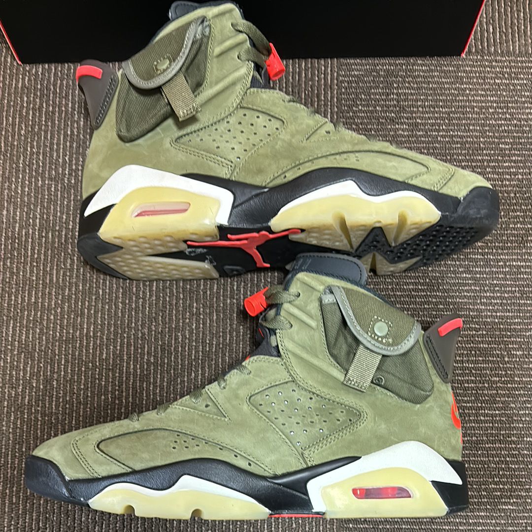 Travis Scott × Nike Air Jordan 6 Retro "Medium Olive"