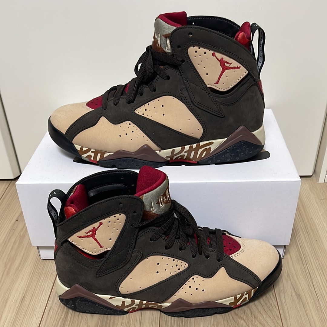 Patta × Nike Air Jordan 7 OG "Brown"