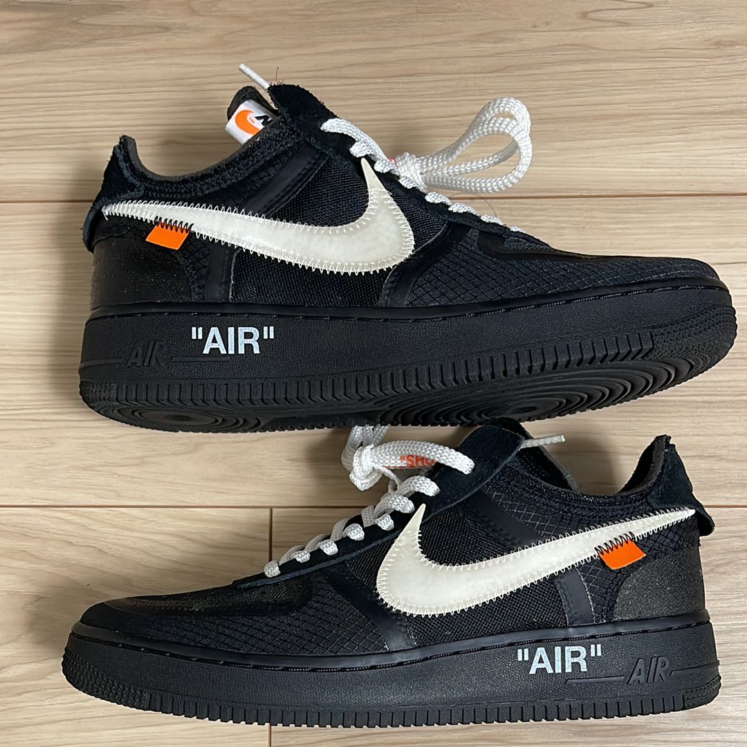 Off-White × Nike Air Force 1 Low "Black"