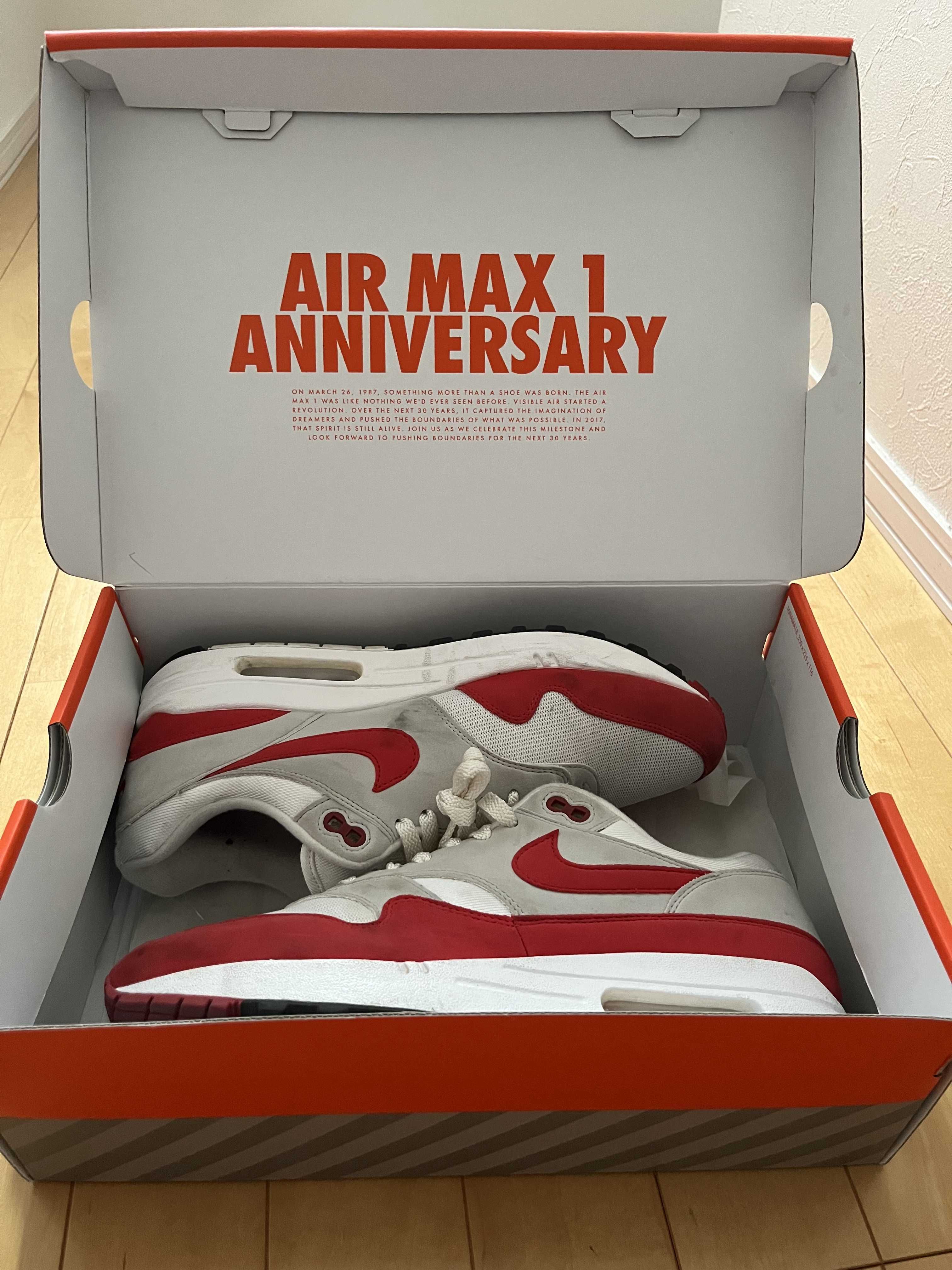 Nike Air Max 1 "Anniversary Red" (2017)