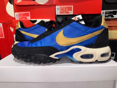 Nike Air Max Waffle "Black and Hyper Blue"