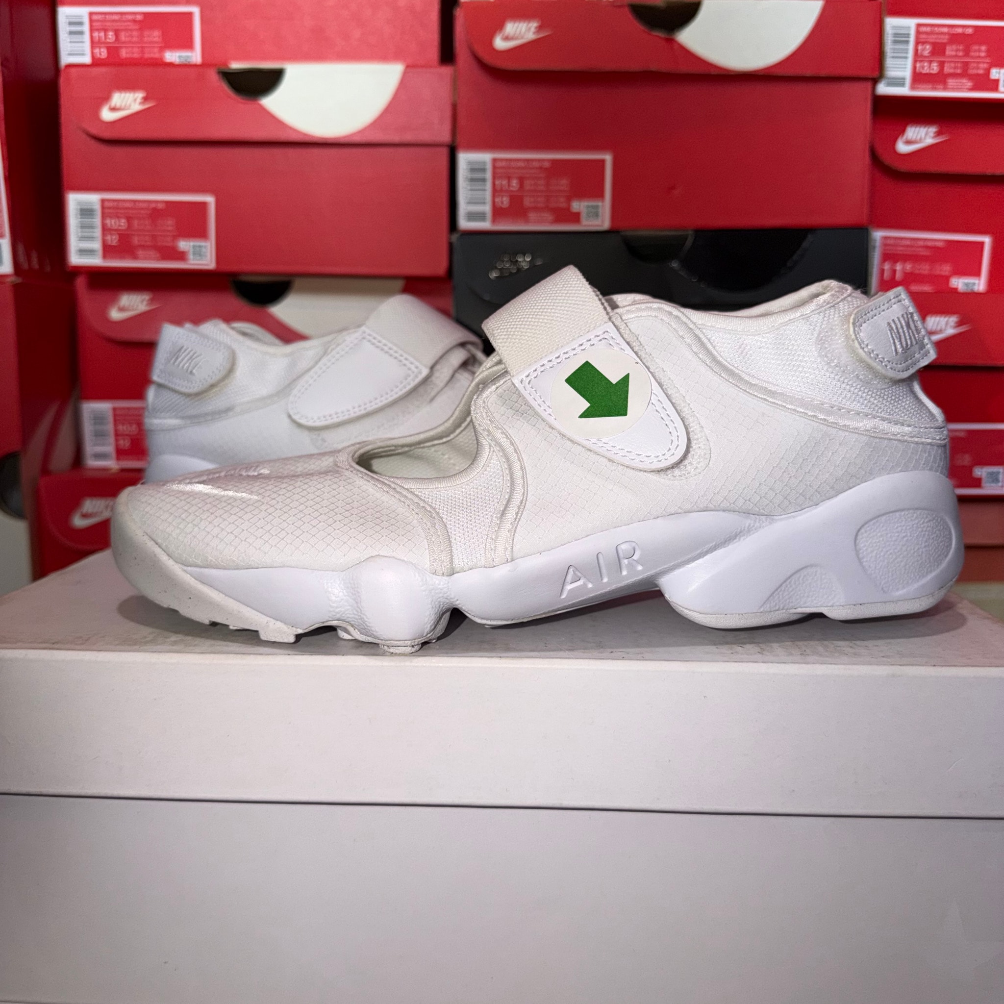 Nike Women's Air Rift Breathe "White/Pure Platinum"