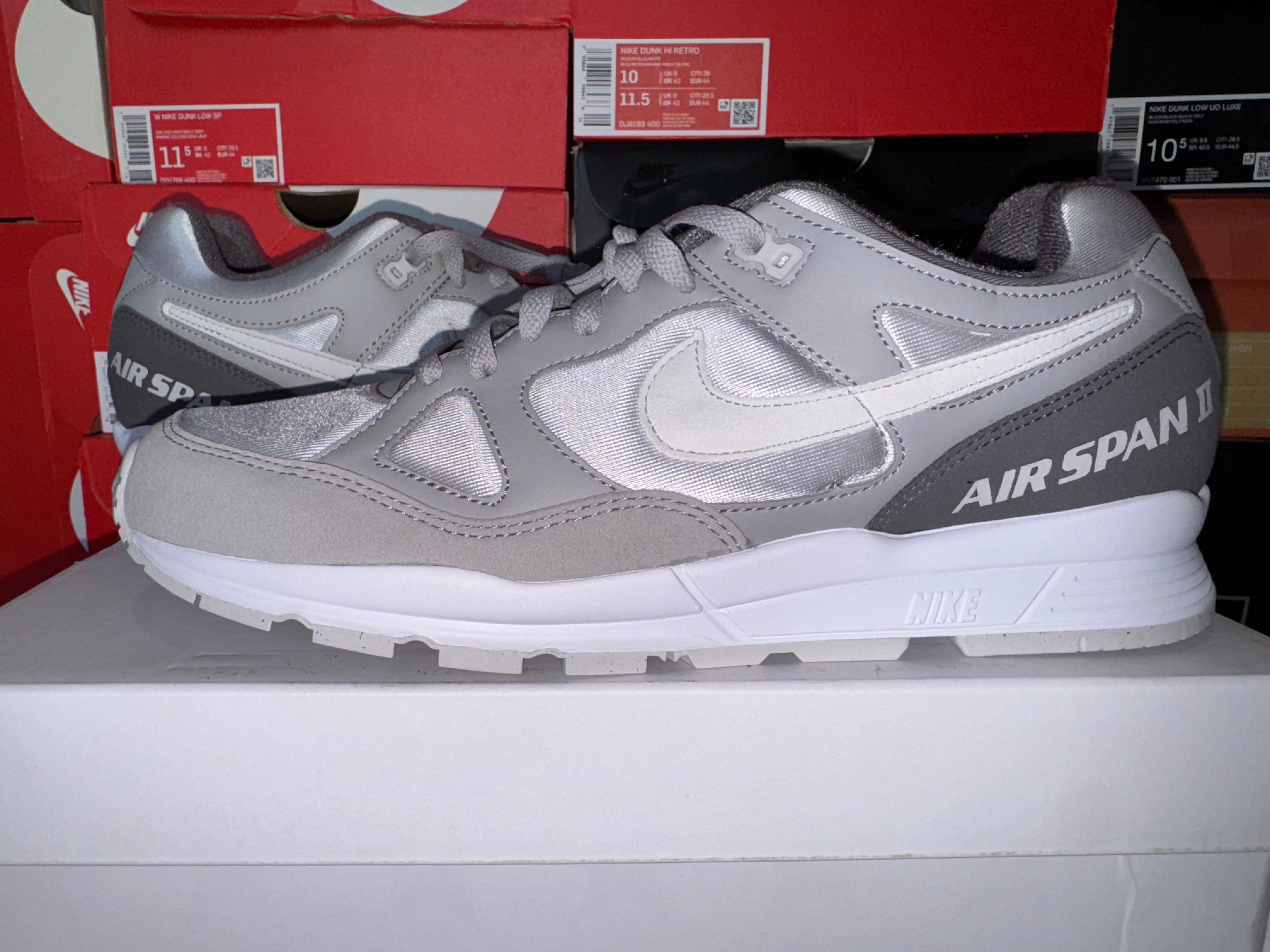 ナイキ エアスパン2 SE "アトモスフィアグレー/サンダーグレー/バストグレー"