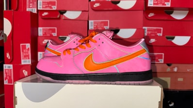 The Powerpuff Girls × Nike SB Dunk Low Pro QS "Blossom"