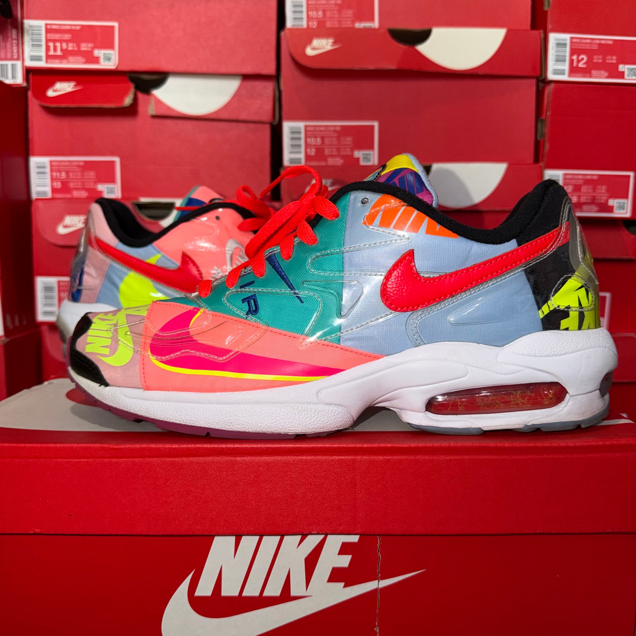 atmos × Nike Air Max 2 Light "Multi" (BV7406-001/CJ6200-001)