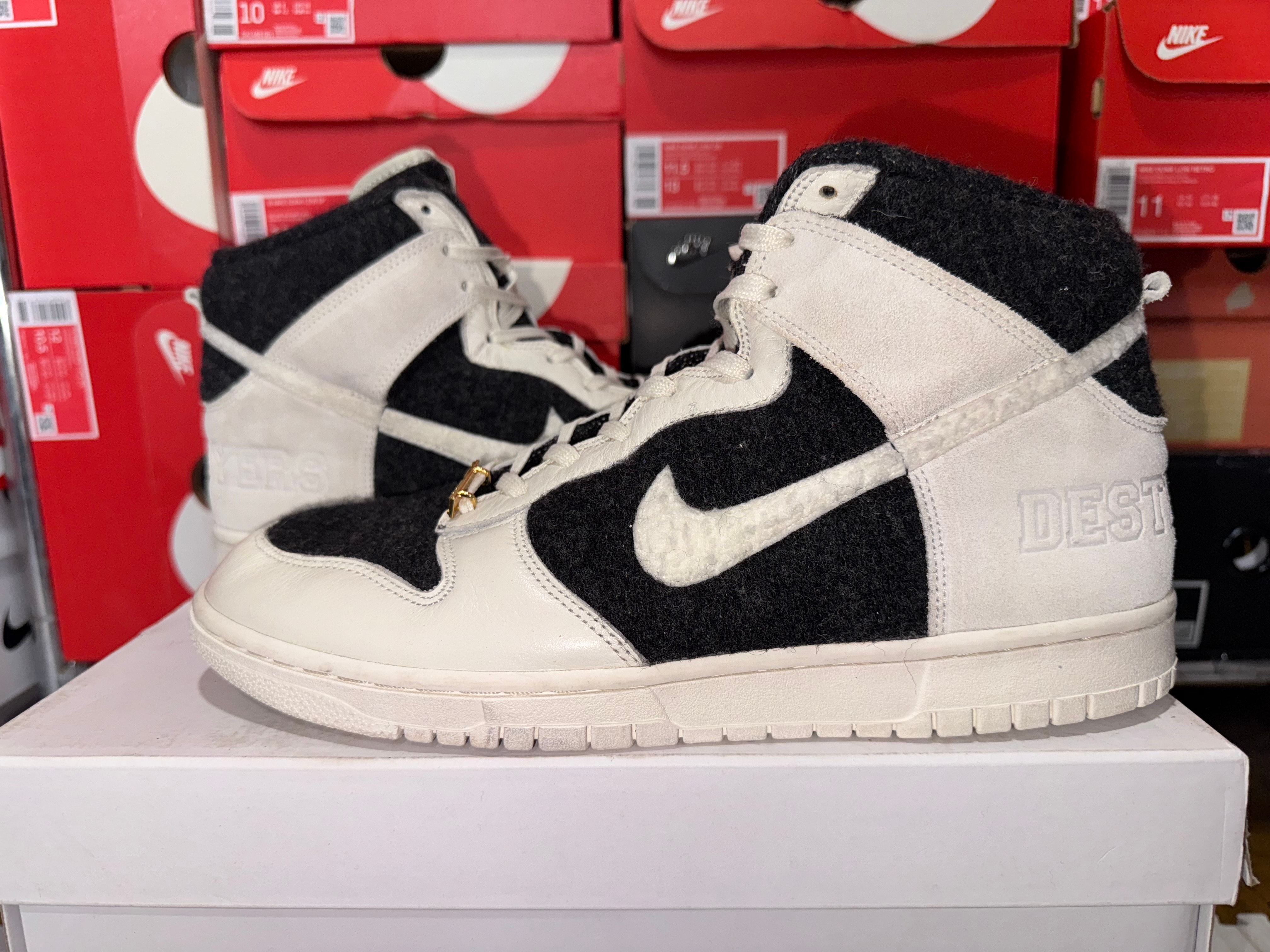 Nike Dunk High Destroyers Tier0 "Charcoal/Sail"