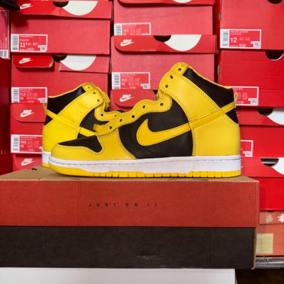 Nike Dunk High LE "Black/Golden Rod" (1999)