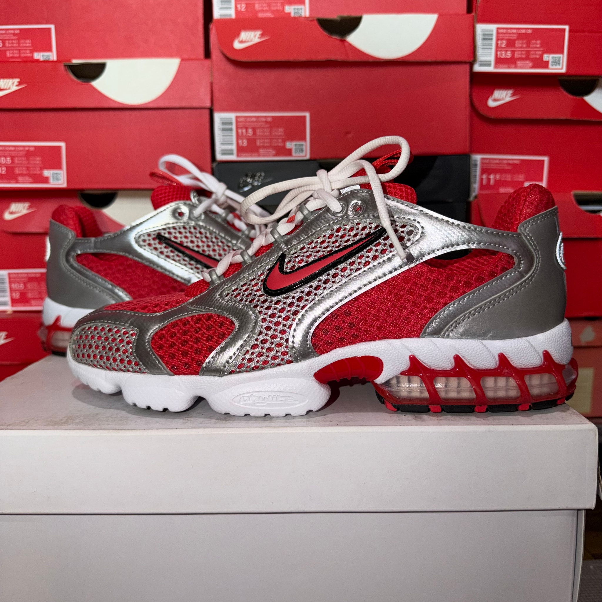 Nike Air Zoom Spiridon Caged 2 "Track Red" (2025)