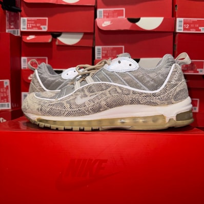 Supreme × Nike Air Max 98 "Snakeskin"