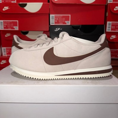 Nike Women's Cortez "Light Orewood Brn/Fauna Brown/Sail"