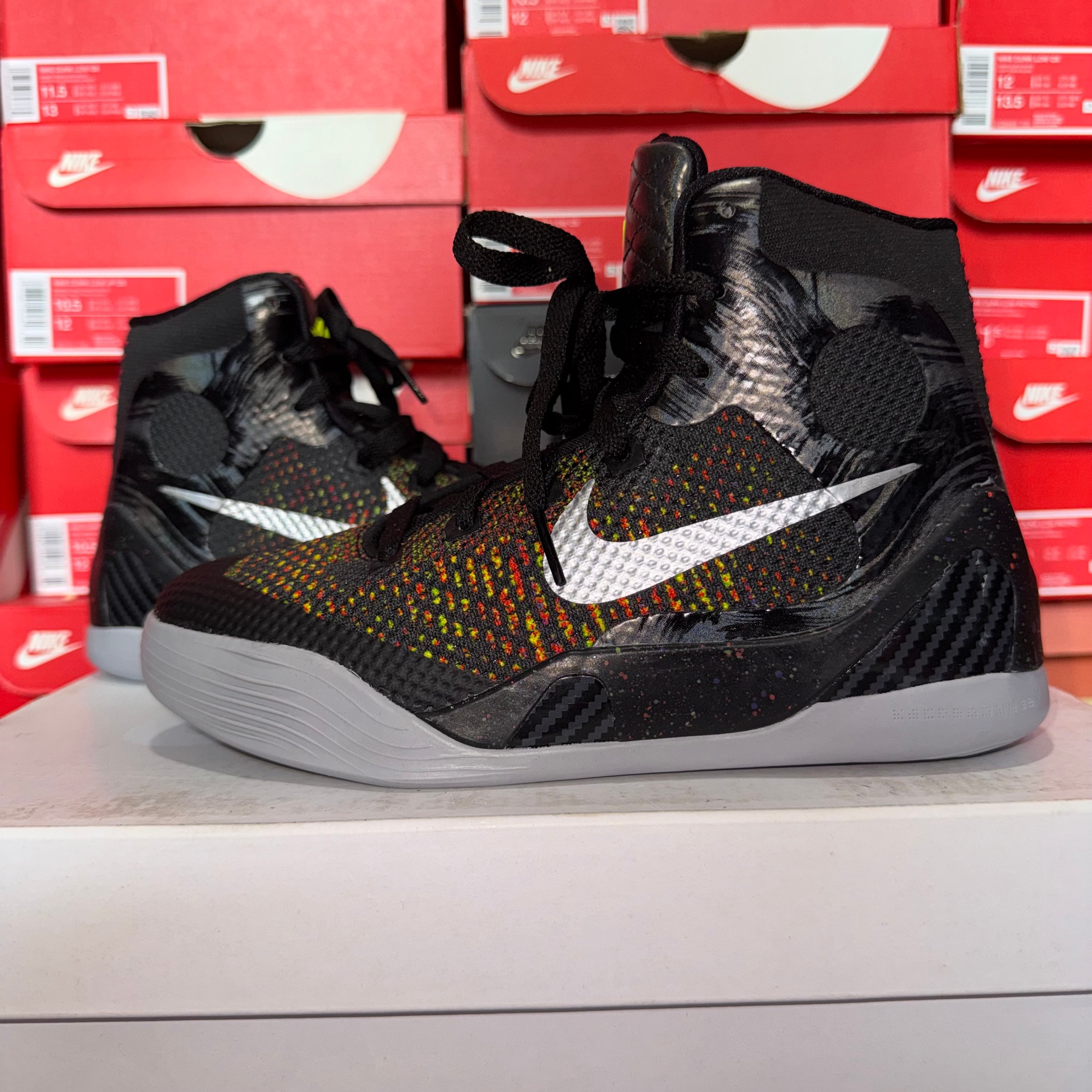 Nike GS Kobe 9 Elite Protro "Black /etallic Silver"