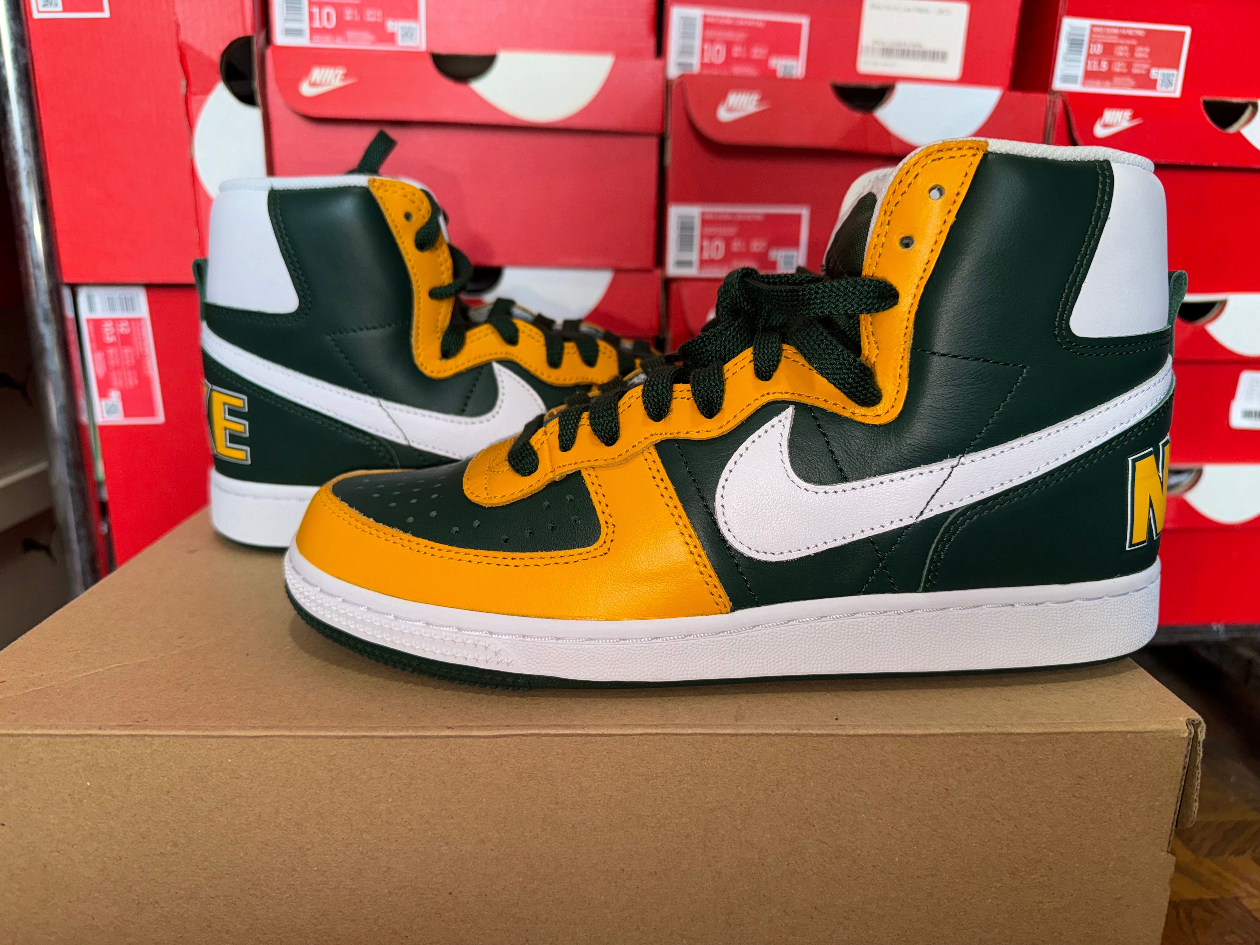 Nike Terminator High "Black Forest and Del Sol"