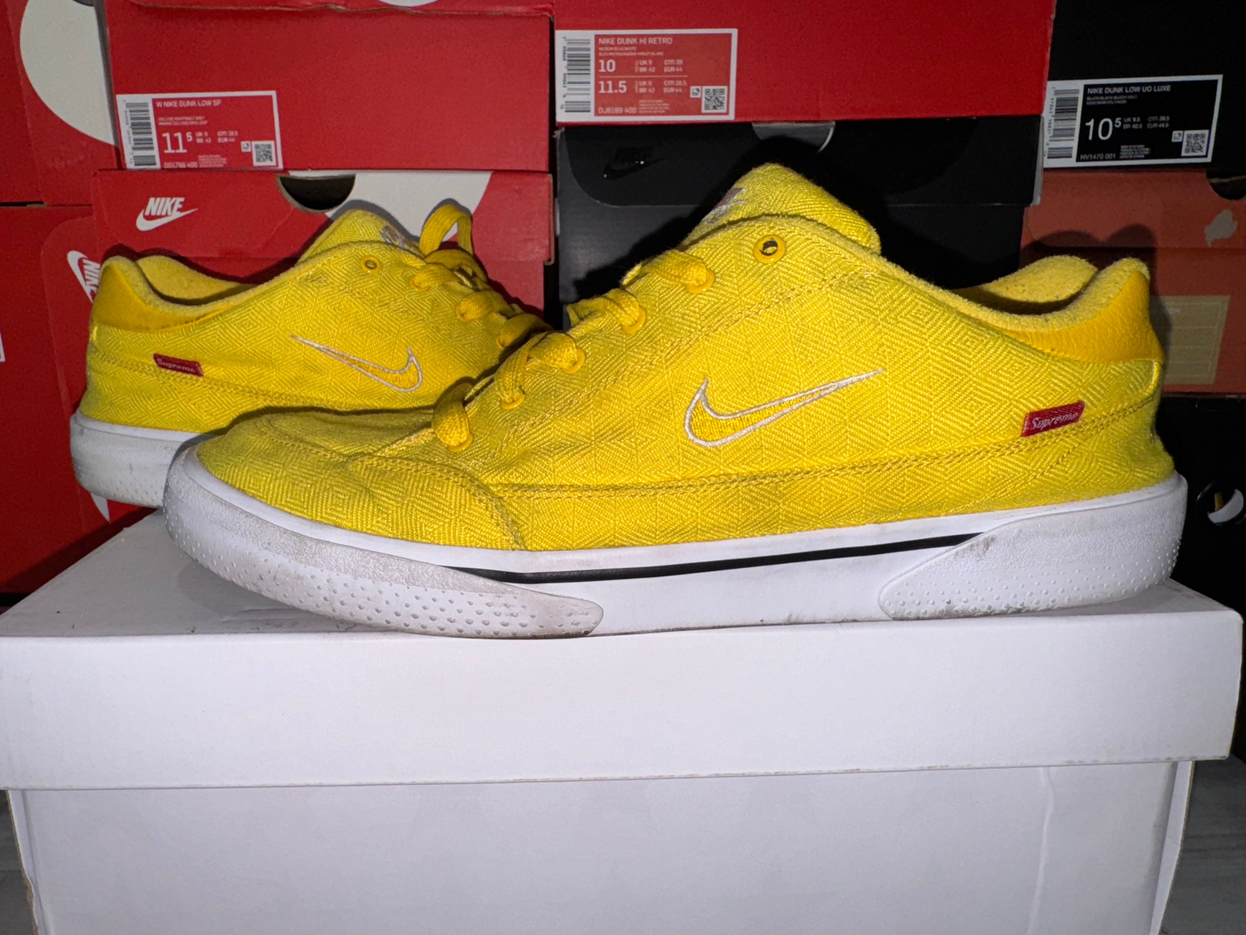 Supreme × Nike SB GTS "Yellow"