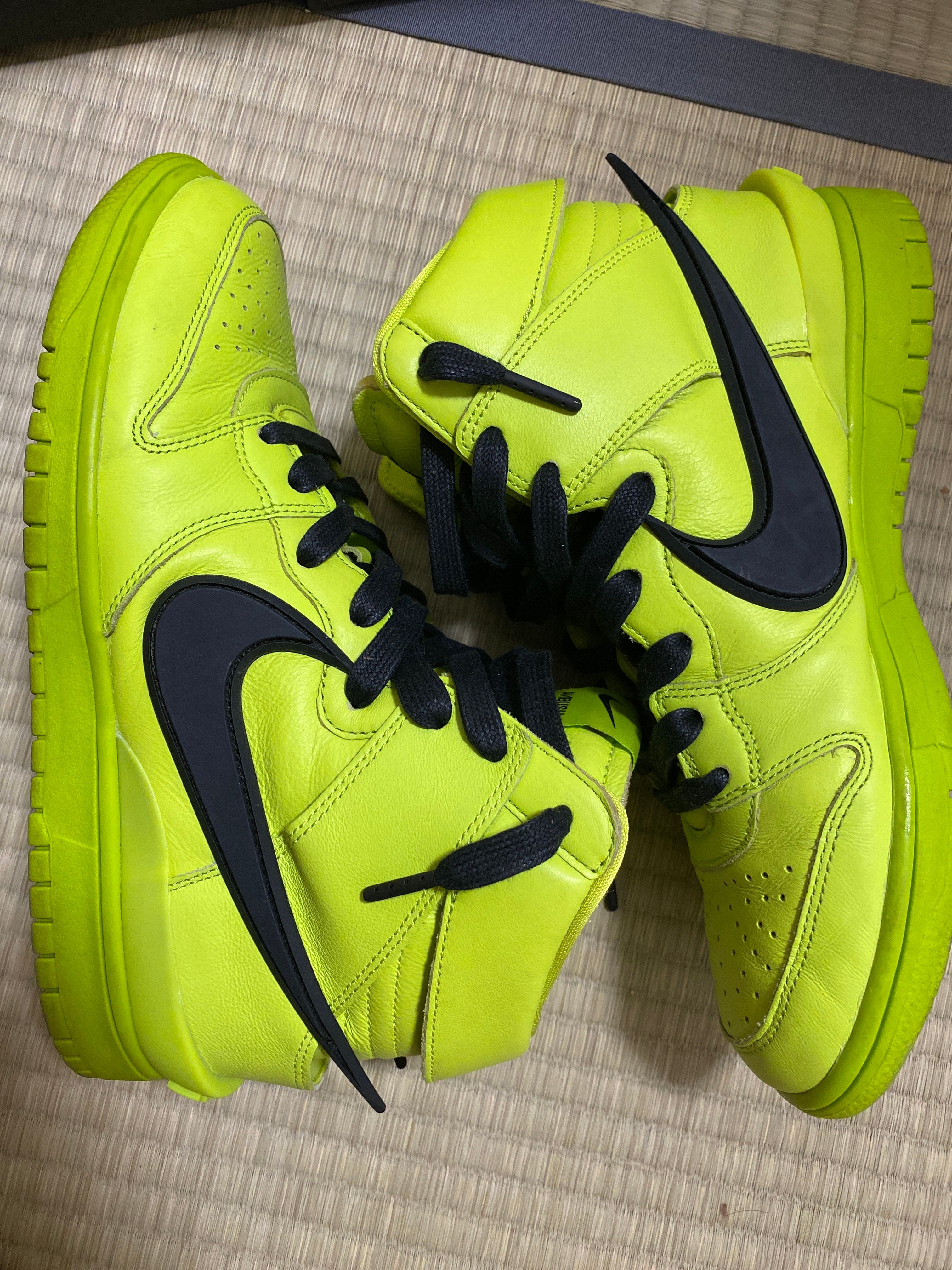 AMBUSH × NIKE DUNK HIGH "FLASH LIME"