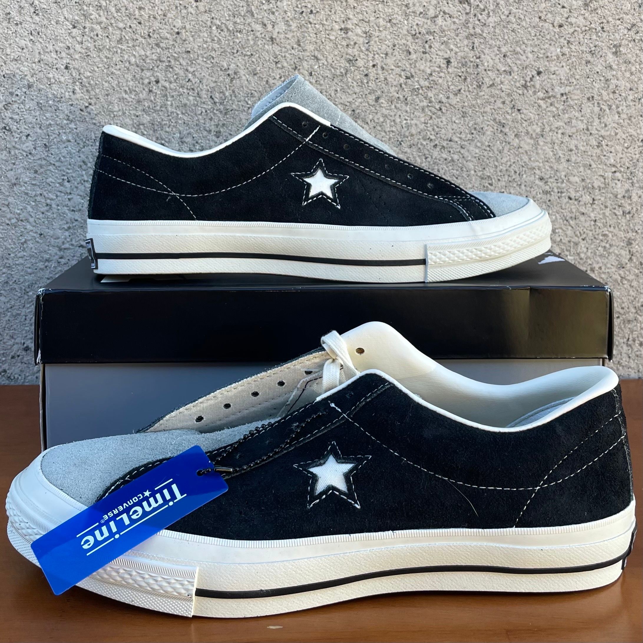 SOMA × Converse One Star J VTG Suede TimeLine "Black/Grey"
