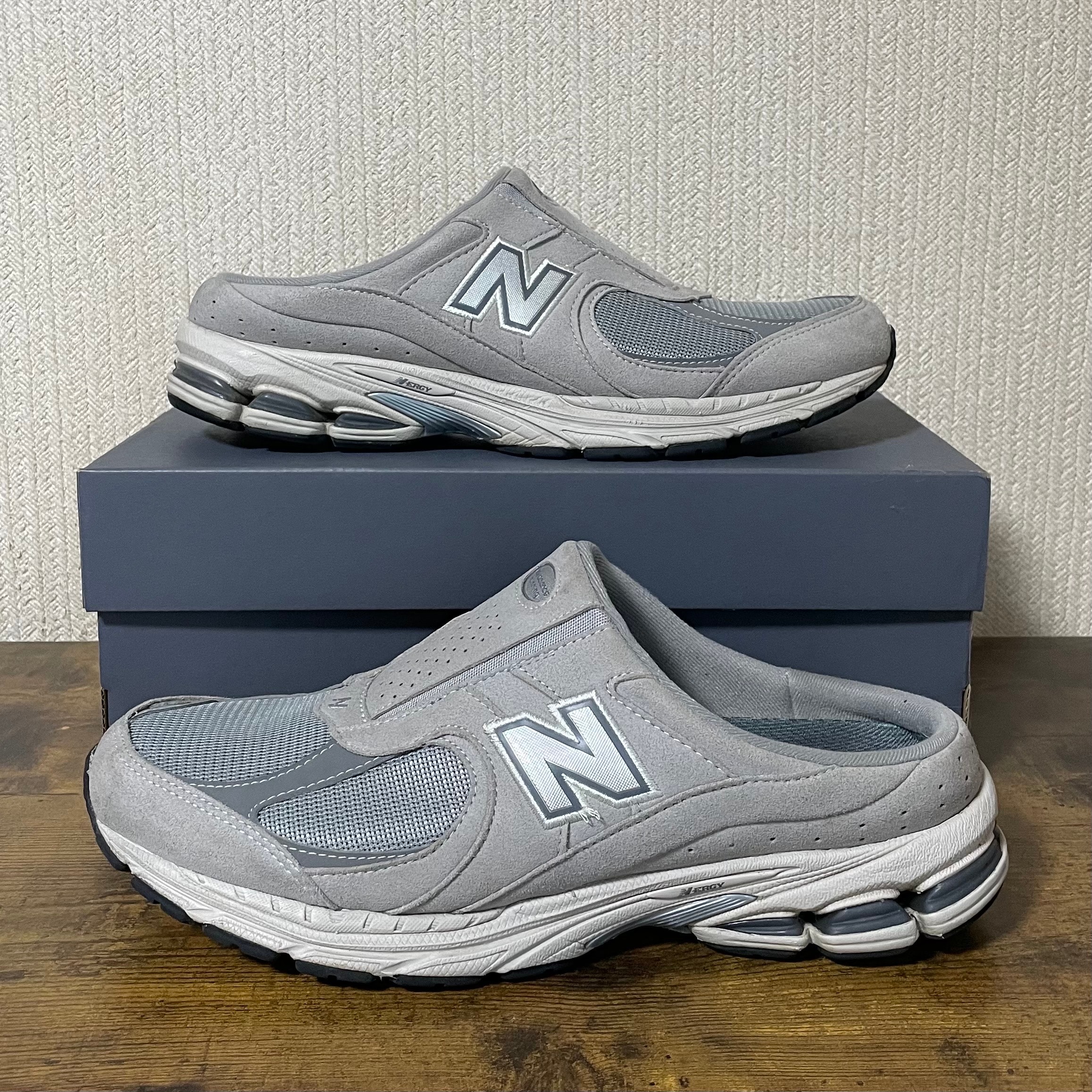 New Balance 2002R Mule "Gray/Silver"