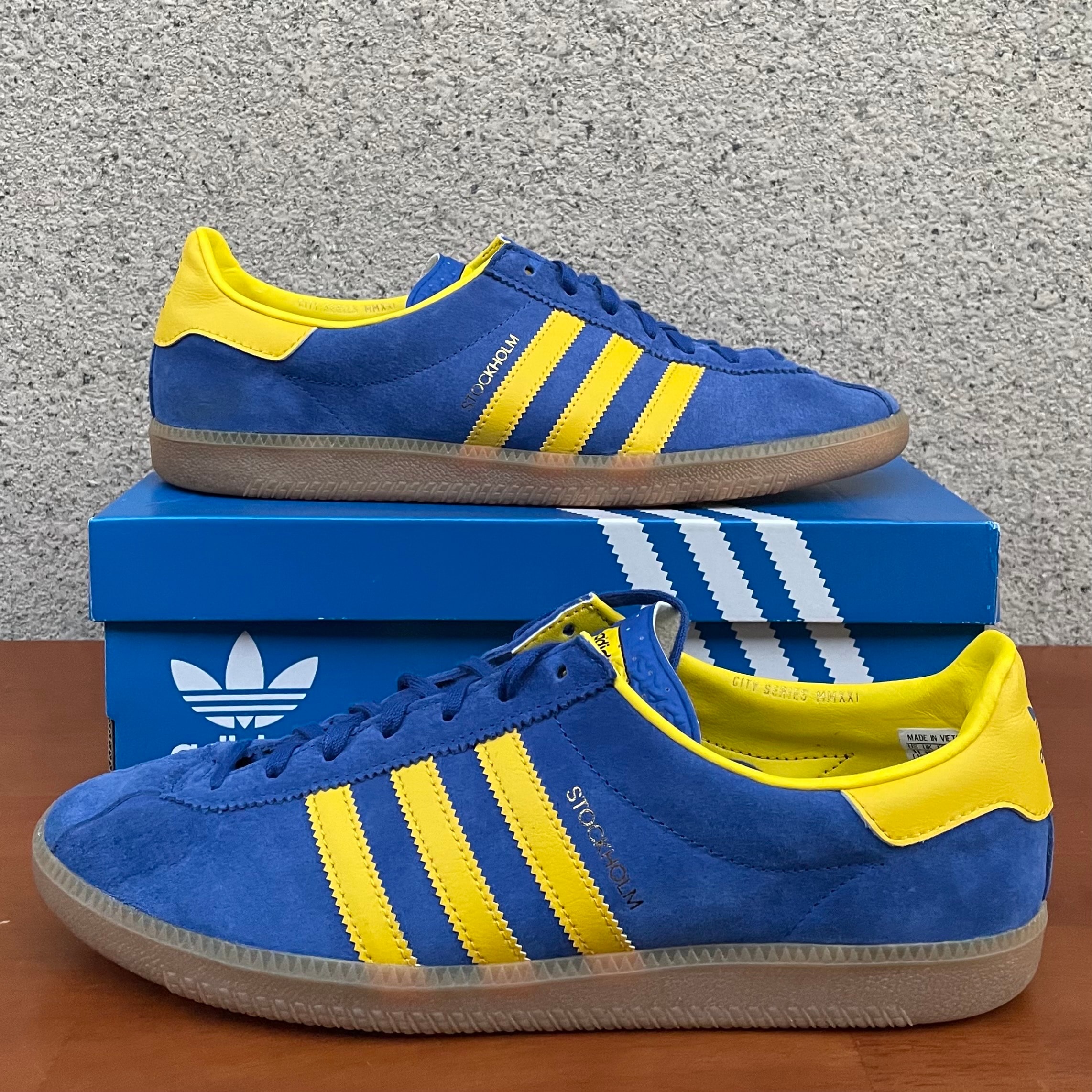 adidas Stockholm "Royal Blue/Team Yellow/Gum"
