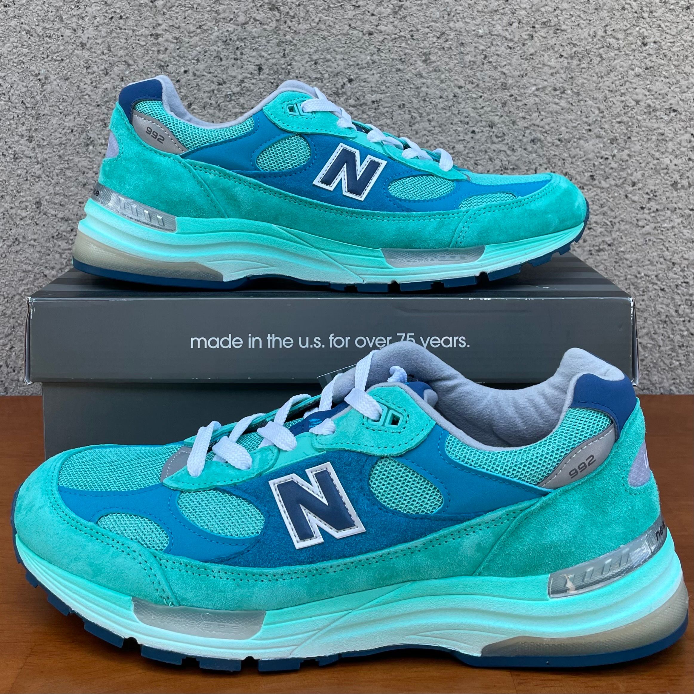 New Balance 992 "Blue/Silver"