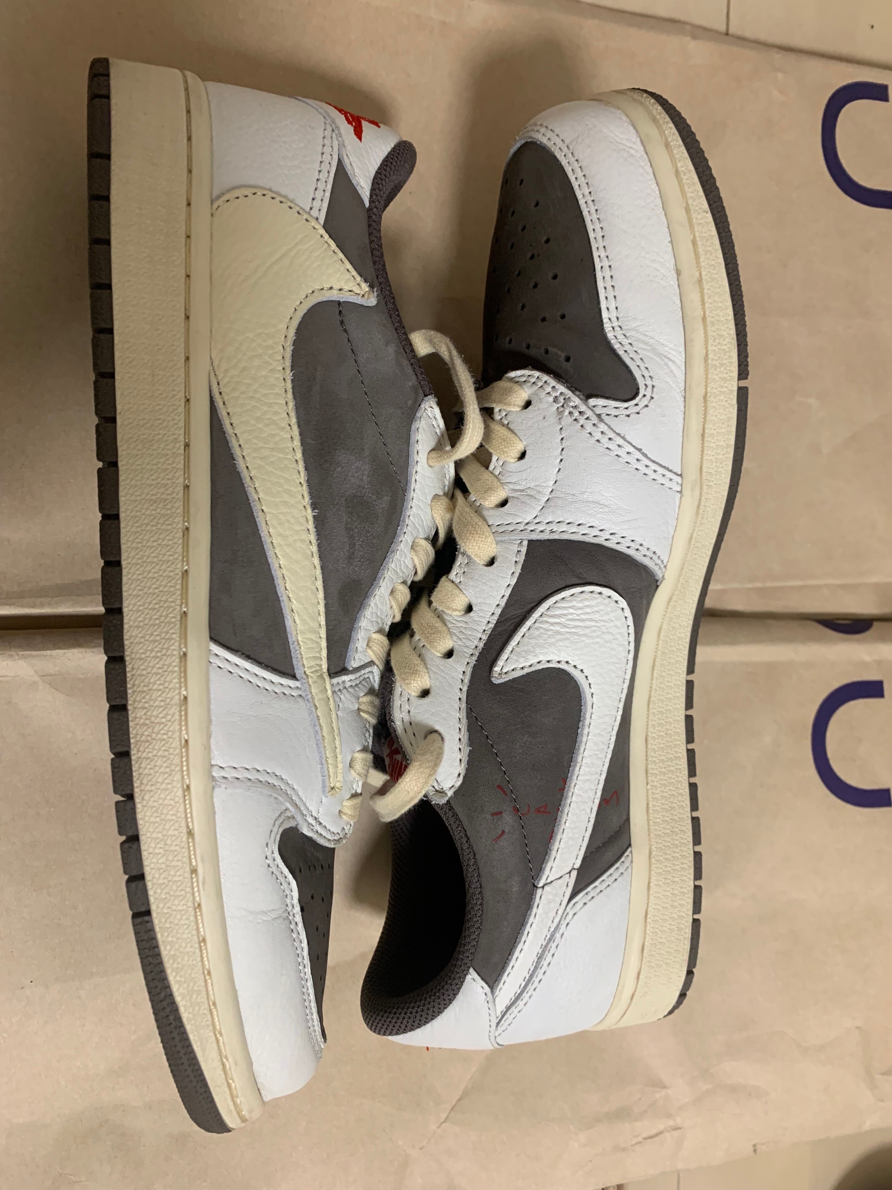 Travis Scott × Nike Air Jordan 1 Low OG SP "Reverse Mocha/Sail and Ridgerock"
