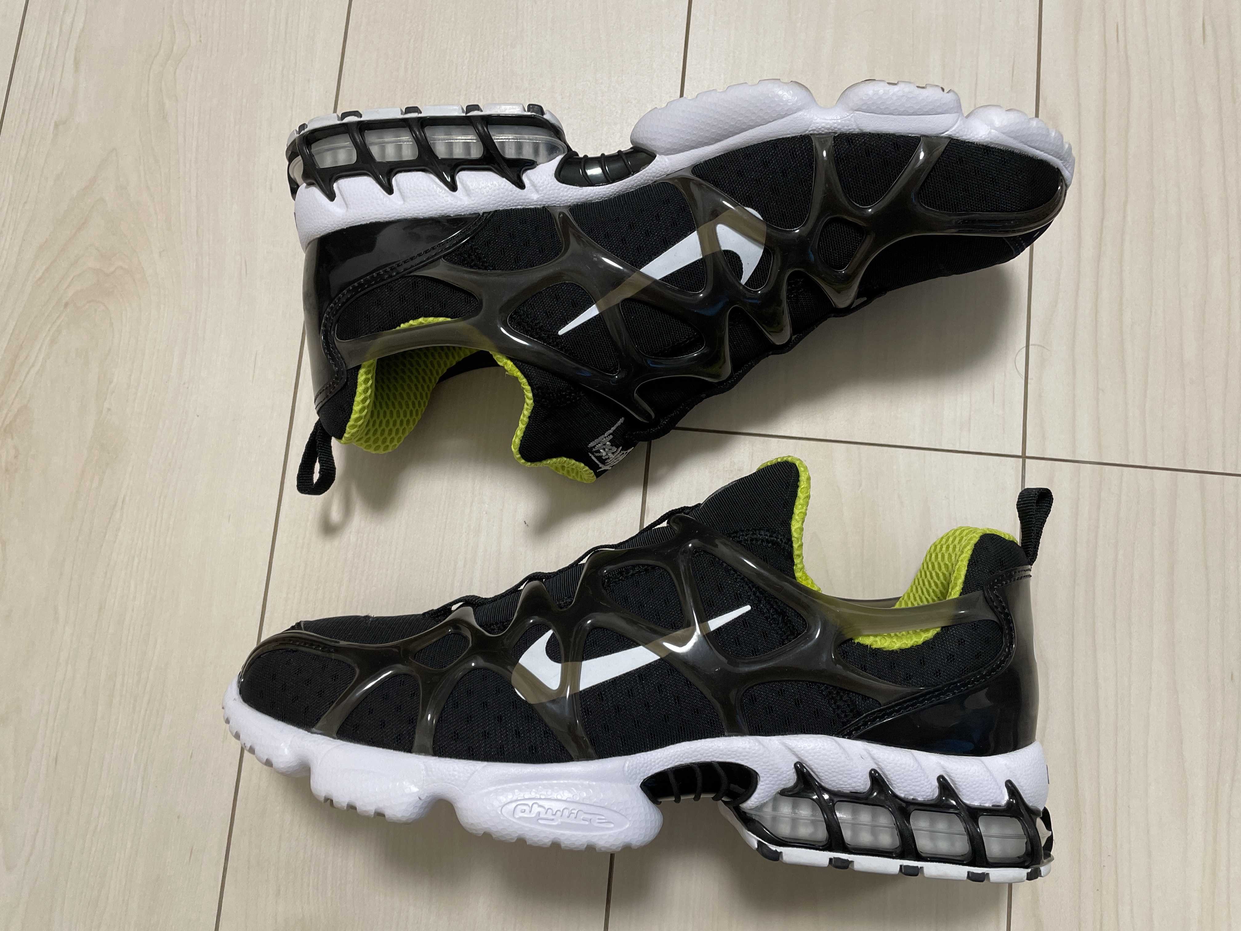 Stussy x Nike Air Zoom Kukini "Black/White/Bright Cactus"