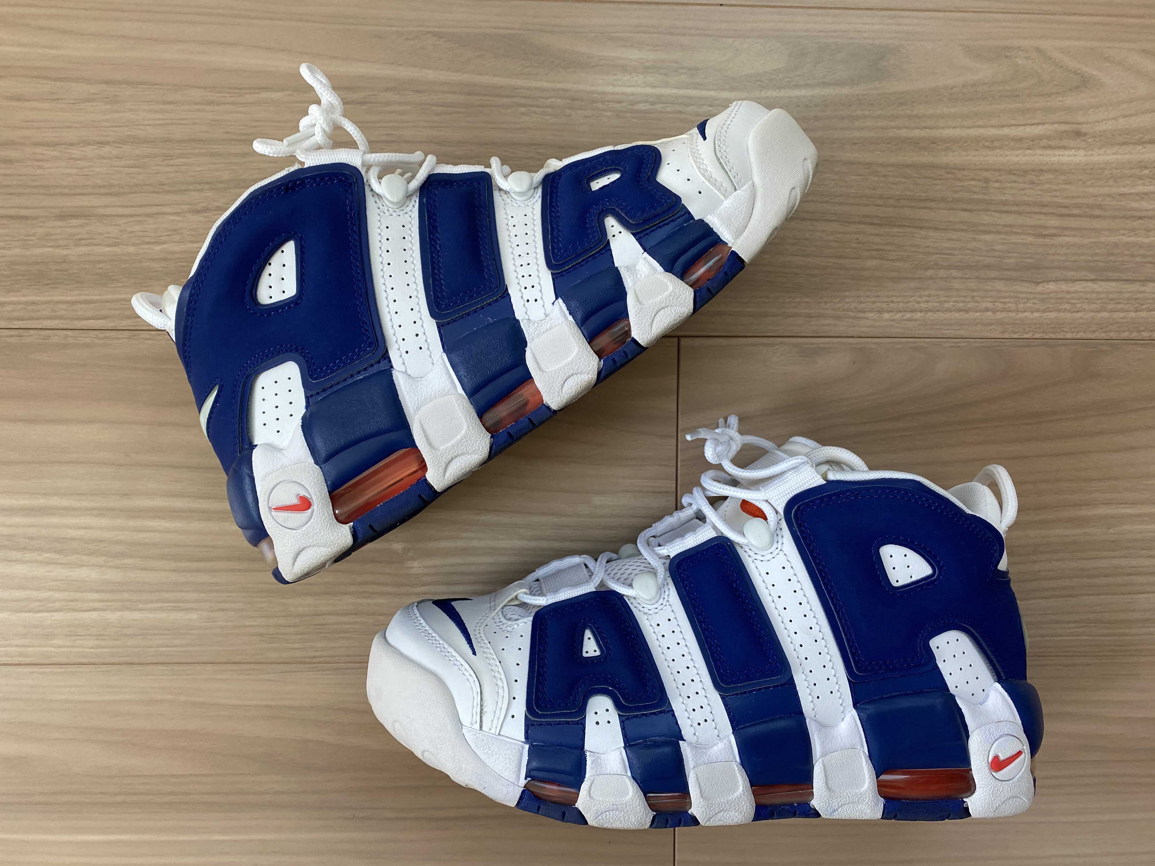 NIKE AIR MORE UPTEMPO 96 "WHITE/DEEP ROYAL BLUE"