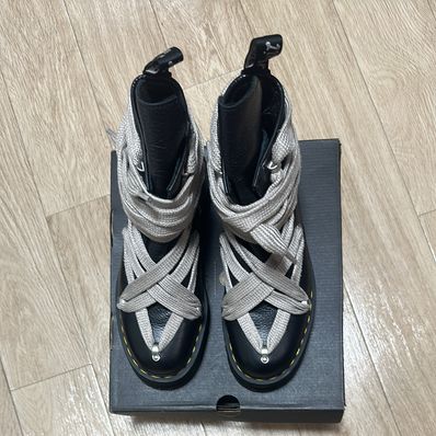 Rick Owens × Dr.Martens 1460 Quad Pent 8 Hole Boots "Black"