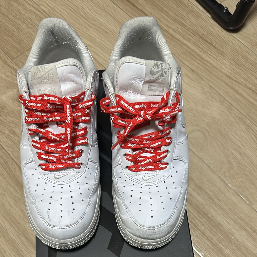 Supreme × Nike Air Force 1 Low "White"